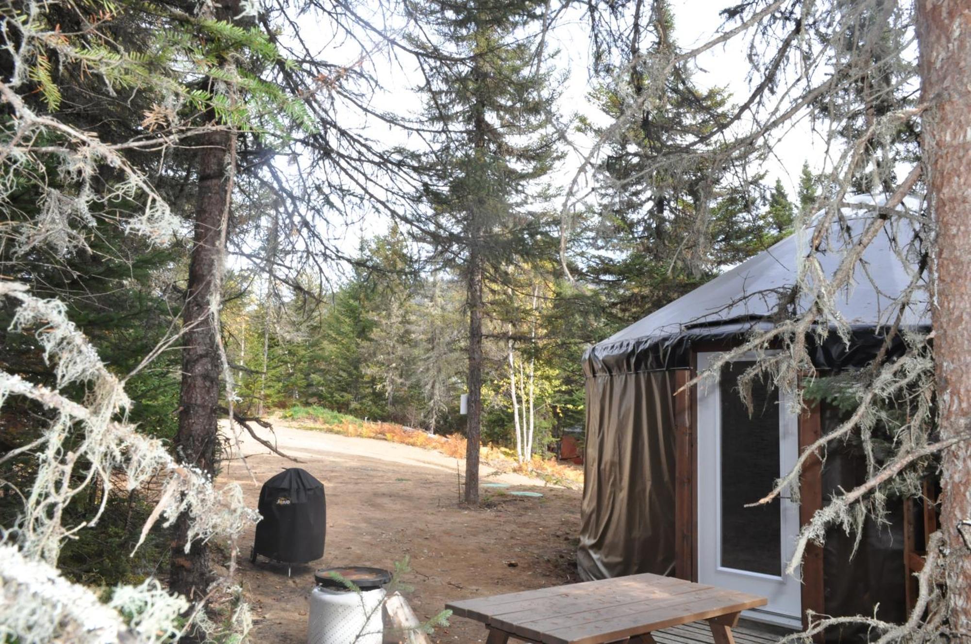 Yourte Experience Charlevoix لا مالباي المظهر الخارجي الصورة