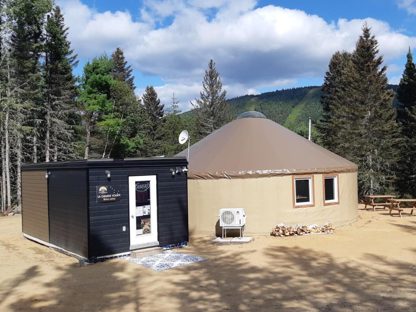 Yourte Experience Charlevoix لا مالباي المظهر الخارجي الصورة
